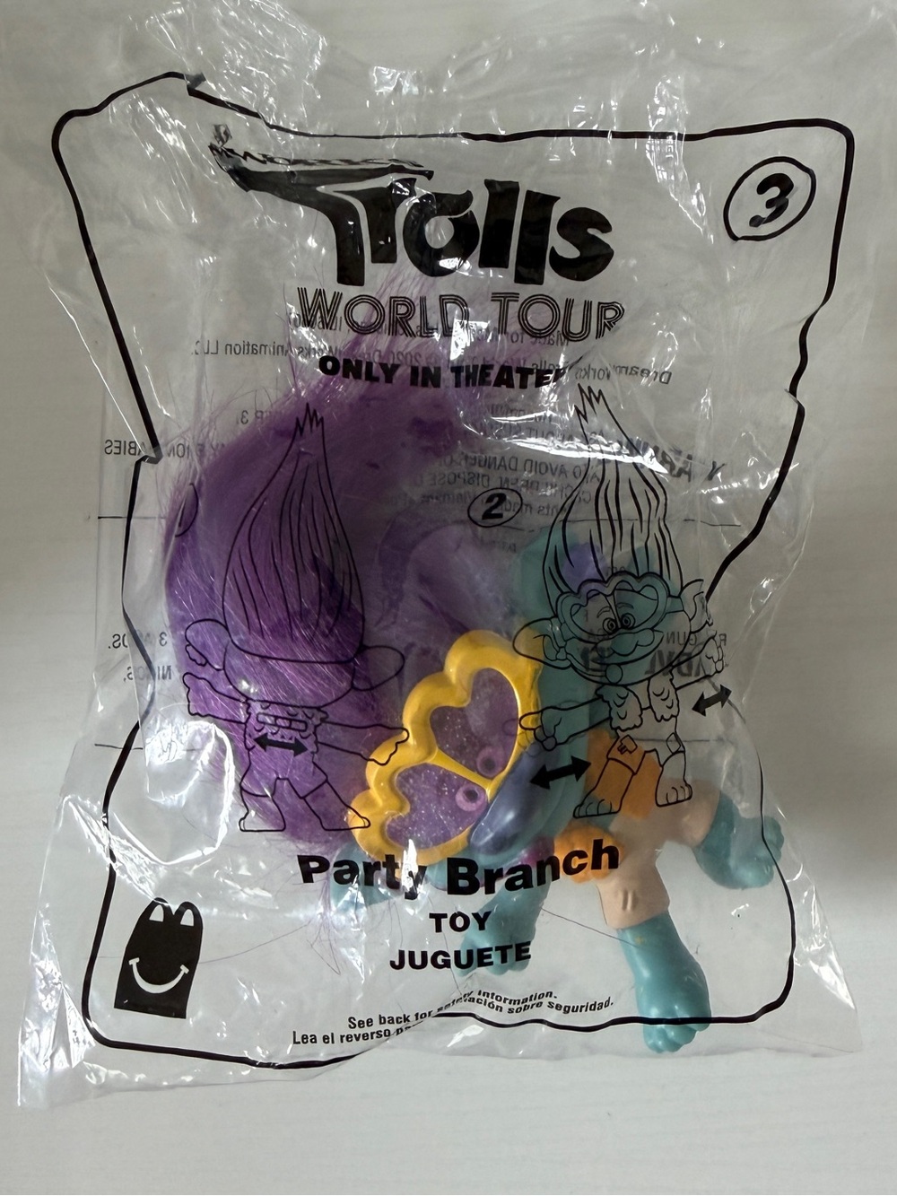 Trolls World Tour Branch Figure- SEALED
